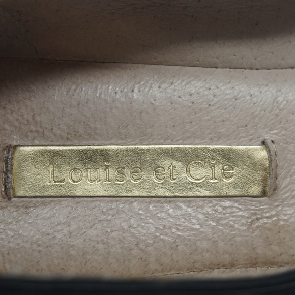 Anthropologie Louise et Cie Mohair Black Leopard Print Ballet Flats - Picture 2 of 4